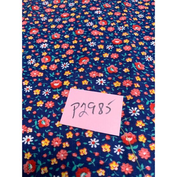 Floral Cotton Fabric 1/2 yard - 42" wide Multicolor with Ditsy Floral Design - Picture 5 of 5